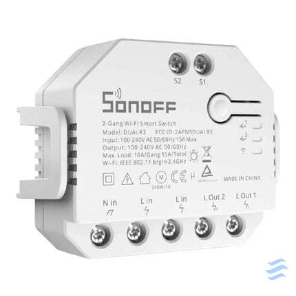 Smart switch WiFi Sonoff Dual R3 Smart controllers