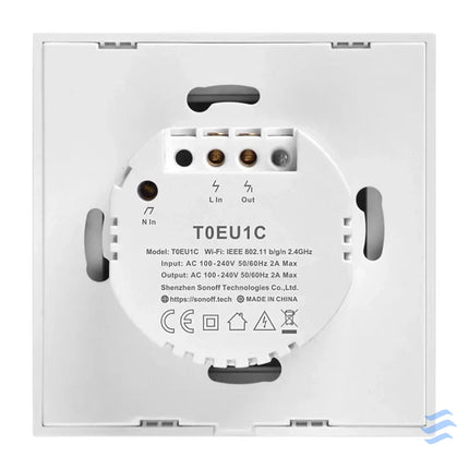 Smart Switch WiFi Sonoff T0 EU TX (1 channel) Switches