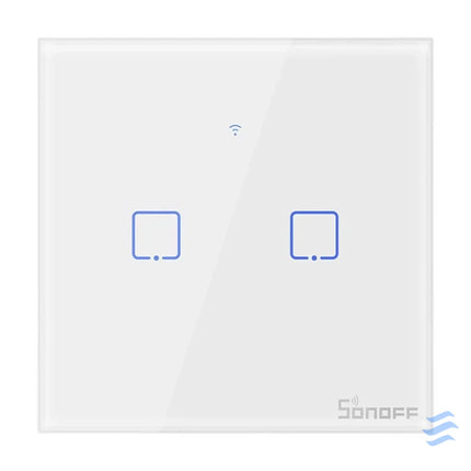 Smart Switch WiFi Sonoff T0 EU TX (2 channel) Switches