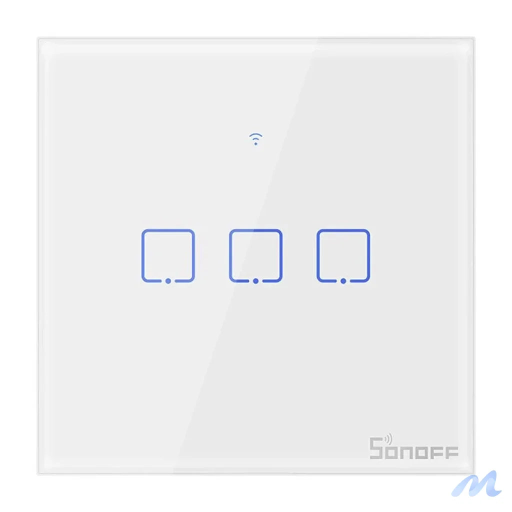 Smart Switch WiFi  Sonoff T0 EU TX (3-channels)