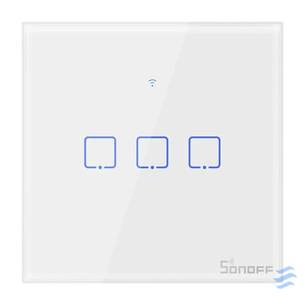 Smart Switch WiFi Sonoff T0 EU TX (3 channels) Switches