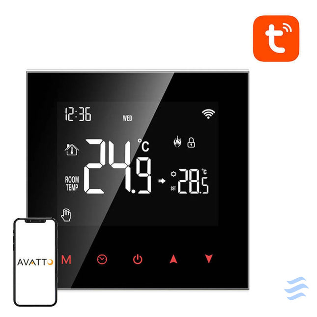 Smart thermostat Avatto WT100 water heater 3A Wi Fi TUYA Thermostats
