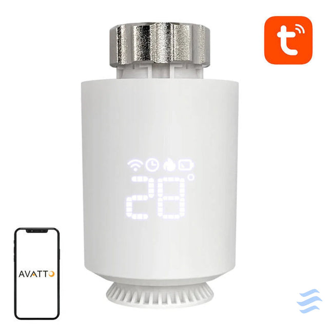 Smart Thermostat Radiator Valve Avatto TRV06 Zigbee 3.0 TUYA Thermostatic heads