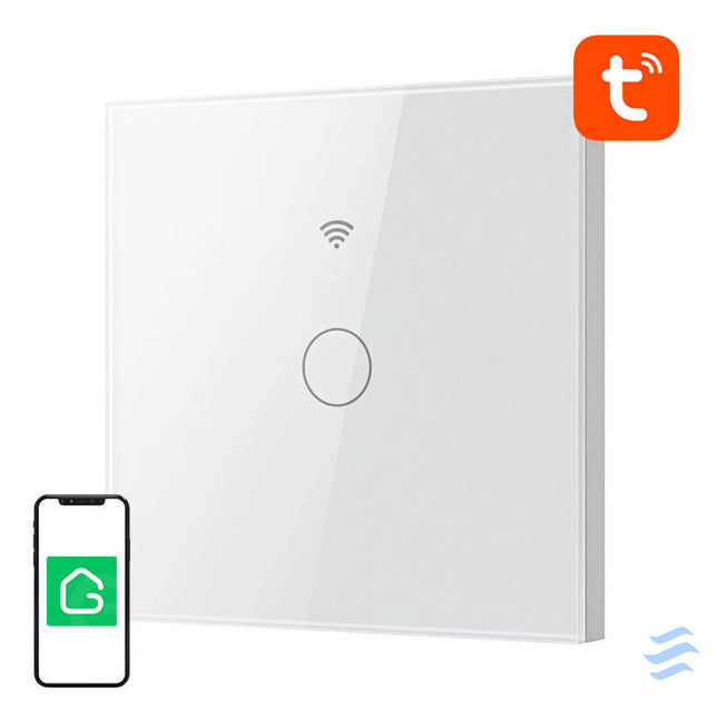 Smart Touch WiFi Light Switch Gosund SLS1 Single (optional N) Tuya Switches