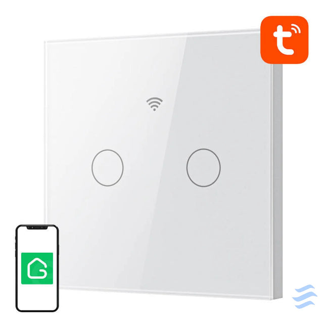Smart Touch WiFi Light Switch Gosund SLS2 (Optional N Dual) Tuya Switches