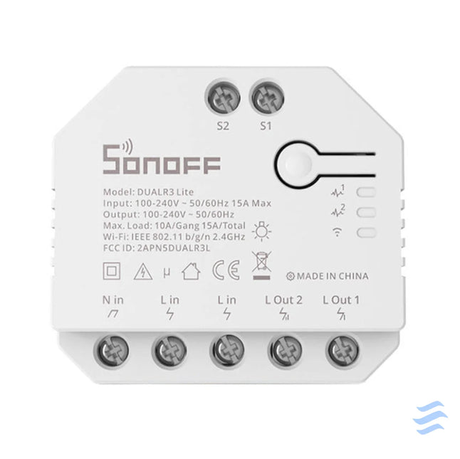 Smart Wi Fi switch WiFi Sonoff Dual R3 Lite Smart controllers