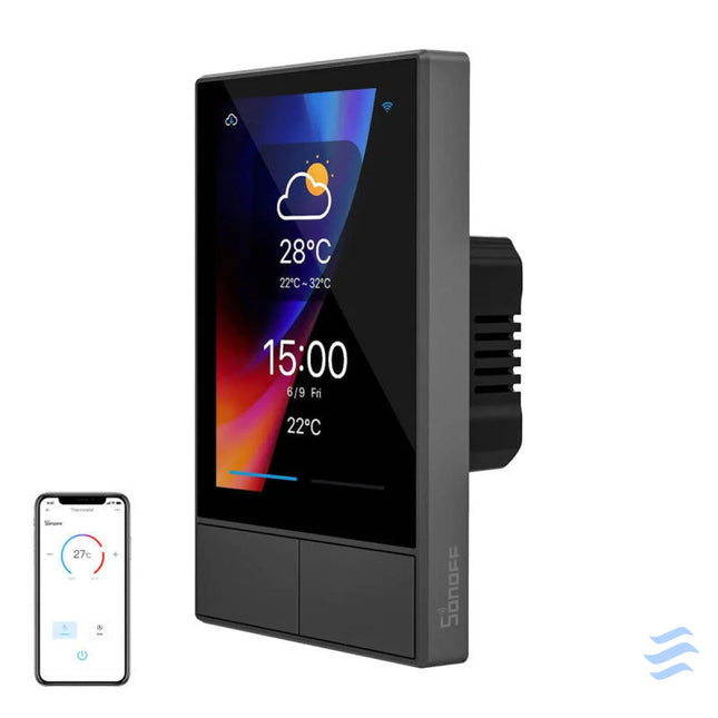 Smart WiFi control panel SONOFF NSPanel (black 120mm) Control panels