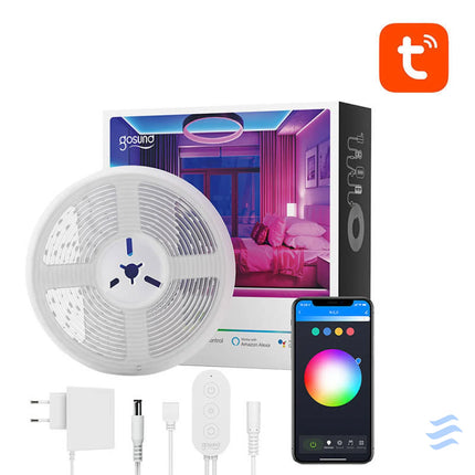 Smart WiFi RGB LED light strip Gosund SL2 (5m) Tuya LED strips