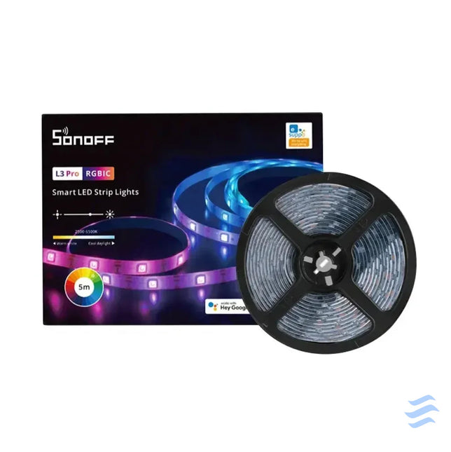Smart WiFi RGBIC LED Light Strip Sonoff L3 Pro 5m LED strips