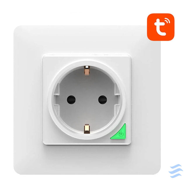 Smart WiFi Wall Socket Avatto N WOT10 EU W TUYA (white) Power plugs