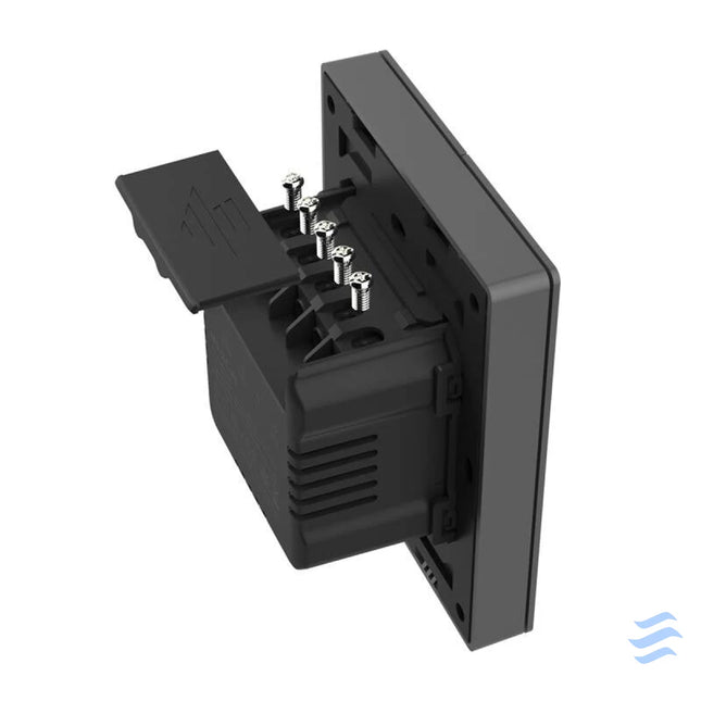 Smart WiFi wall switch SONOFF M5 2C 80 (2 channel for frame graphite) Switches