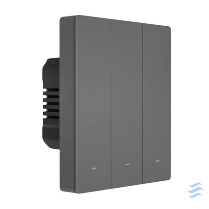 Smart WiFi wall switch SONOFF M5 3C 80 (3 channel for frame graphite) Switches