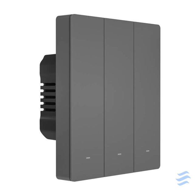 Smart WiFi wall switch SONOFF M5 3C 80 (3 channel for frame graphite) Switches