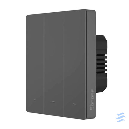 Smart WiFi wall switch SONOFF M5 3C 80 (3 channel for frame graphite) Switches