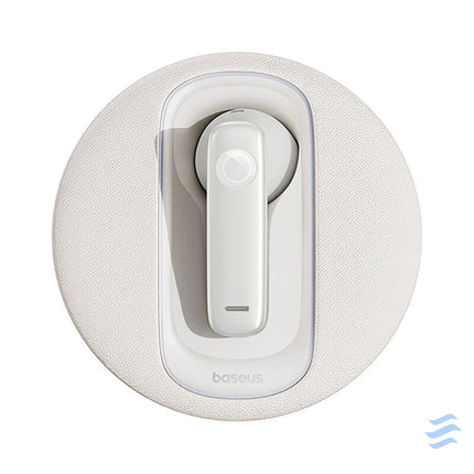 Smart wireless earpiece for car Baseus CM10 (white) Bluetooth headsets