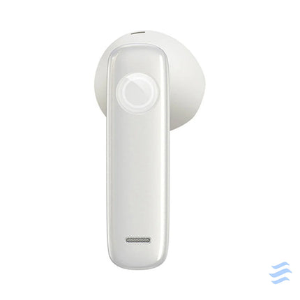 Smart wireless earpiece for car Baseus CM10 (white) Bluetooth headsets
