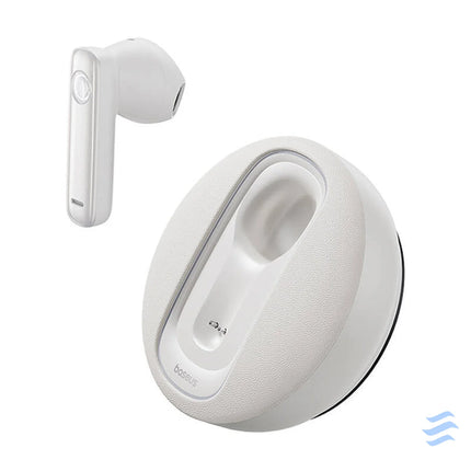 Smart wireless earpiece for car Baseus CM10 (white) Bluetooth headsets