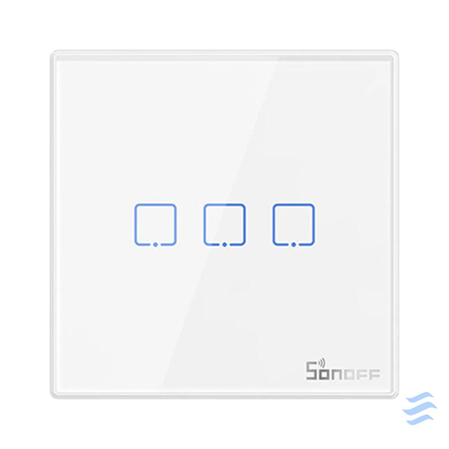 Smart Wireless Wall Switch Sonoff T2EU3C RF 433MHz (3 channel) Switches