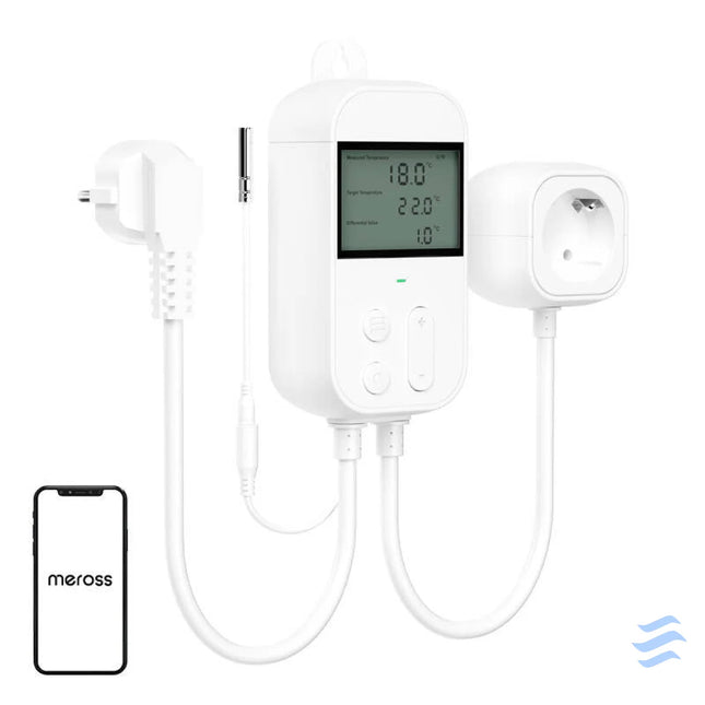 Socket thermostatic temperature controller Meross MTS960HK (HomeKit) Power plugs