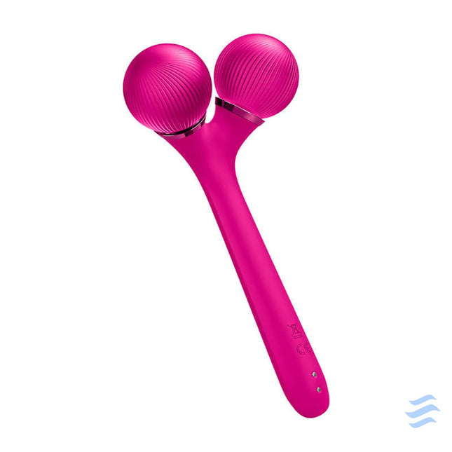 Sonic Facial & Body Roller 4in1 Geske with APP (magenta) Massagers