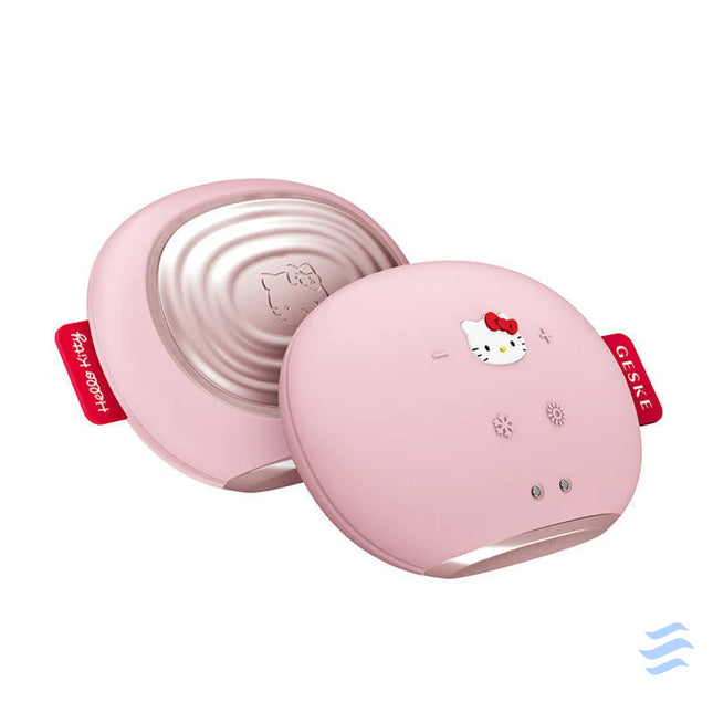 Sonic Facial Massager Warm & Cool 8in1 Geske with APP (Hello Kitty pink) Massagers