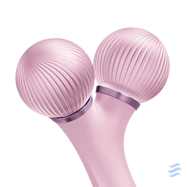Sonic Facial Roller 4in1 Geske with APP (pink) Massagers