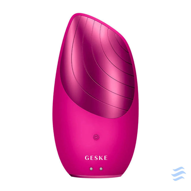 Sonic Thermo Facial Brush 6 in 1 Geske with APP (magenta) Massagers