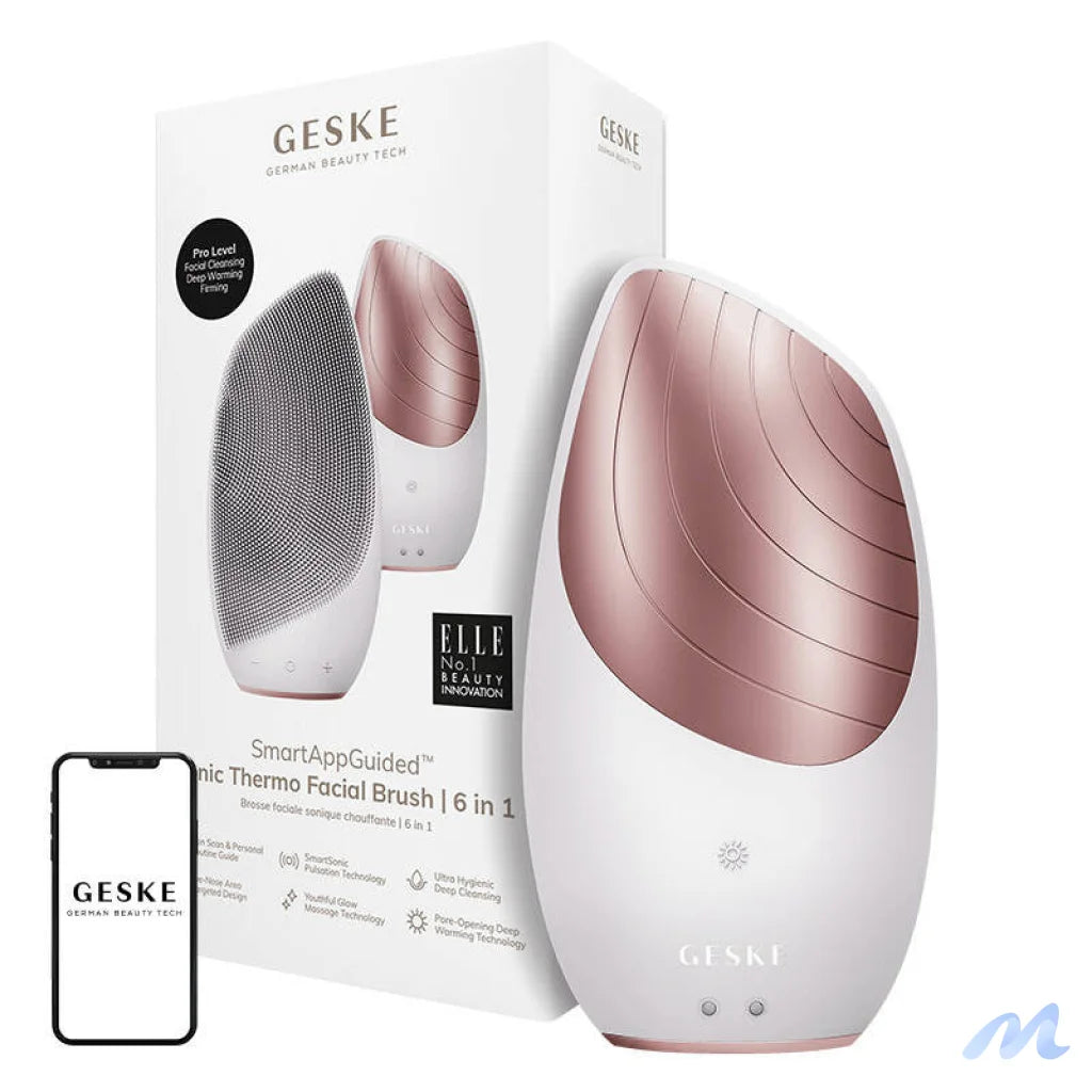 Sonic Thermo Facial Brush 6 in 1 Geske with APP (starlight)