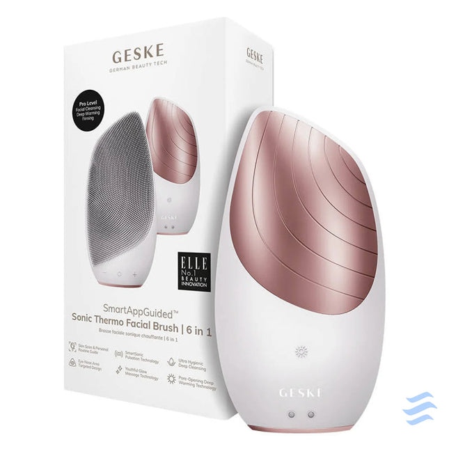 Sonic Thermo Facial Brush 6 in 1 Geske with APP (starlight) Massagers