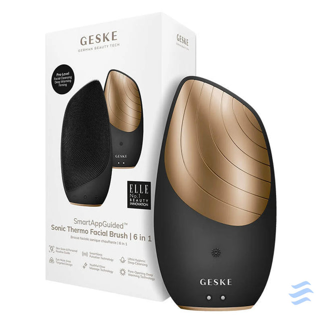 Sonic Thermo Facial Brush 6in1 Geske with APP (gray) Face cleansing brushes