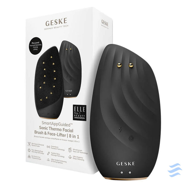 Sonic Thermo Facial Brush & Face Lifter 8in1 Geske with APP (gray) Face cleansing brushes