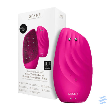 Sonic Thermo Facial Brush & Face Lifter 8in1 Geske with APP (magenta) Massagers