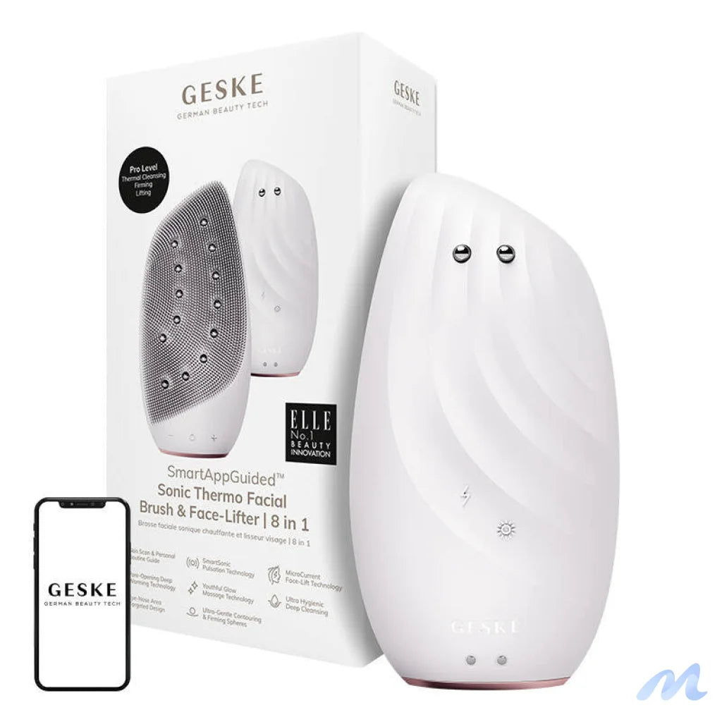 Sonic Thermo Facial Brush & Face-Lifter 8in1 Geske with APP (starlight)