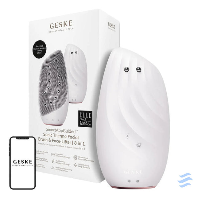 Sonic Thermo Facial Brush & Face Lifter 8in1 Geske with APP (starlight) Massagers