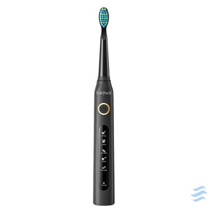 Sonic toothbrushes with head set and case FairyWill FW 507 (Black and pink) Sonic toothbrushes