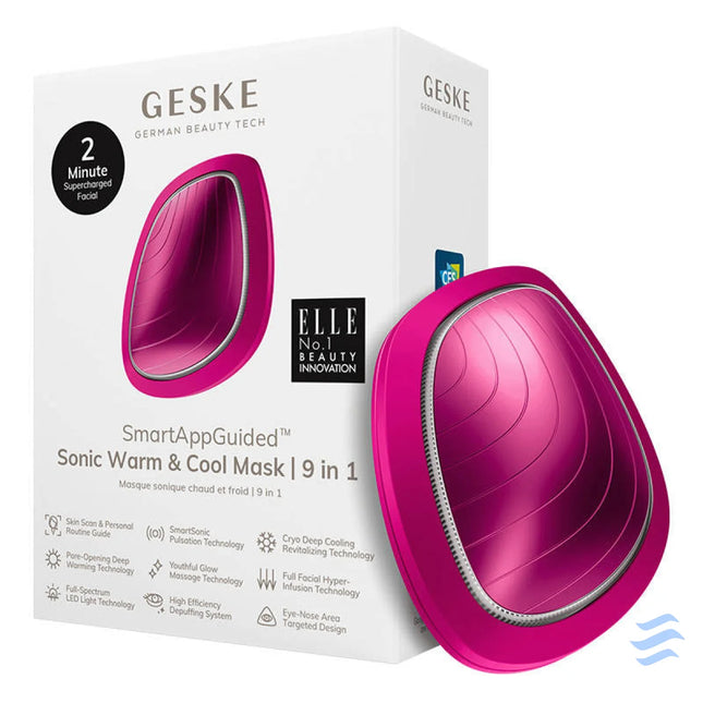 Sonic Warm & Cool Mask 9in1 Geske with APP (magenta) Massagers