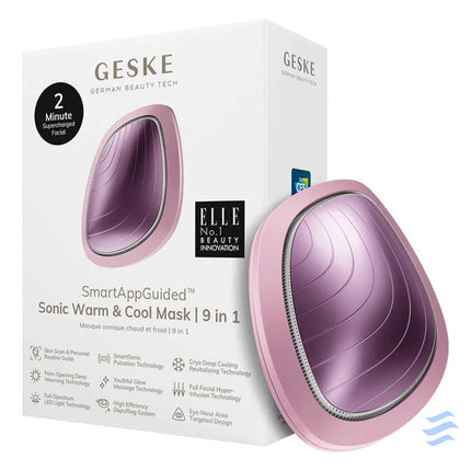Sonic Warm & Cool Mask 9in1 Geske with APP (pink) Massagers