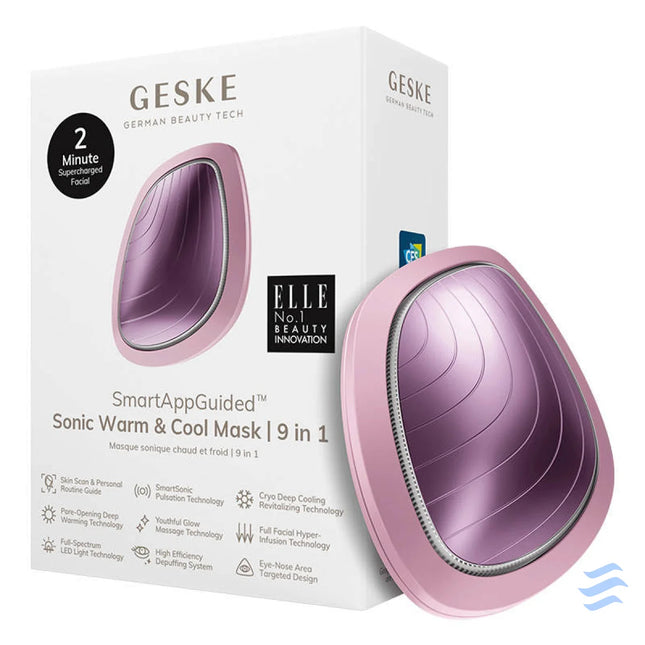 Sonic Warm & Cool Mask 9in1 Geske with APP (pink) Massagers