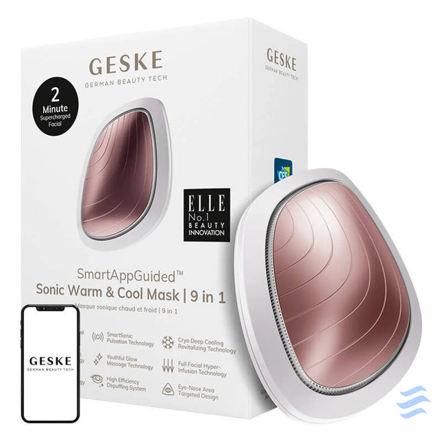 Sonic Warm & Cool Mask 9in1 Geske with APP (starlight) Massagers