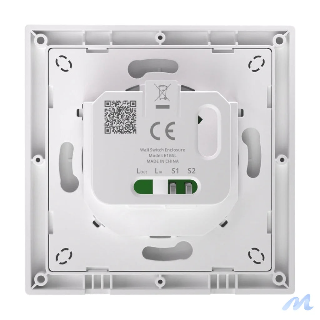 SONOFF E1GSL wall switch housing (without N)