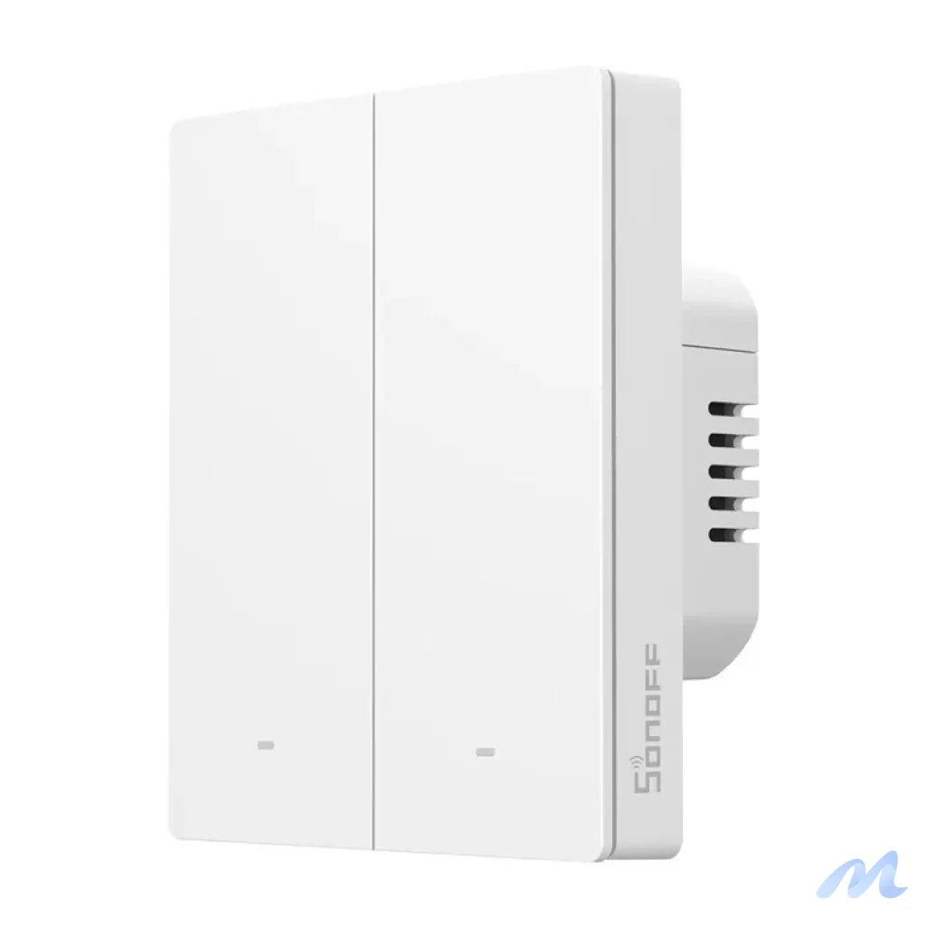 SONOFF M5-2C-80W WiFi Matter smart wall switch (2-channel, for frame)