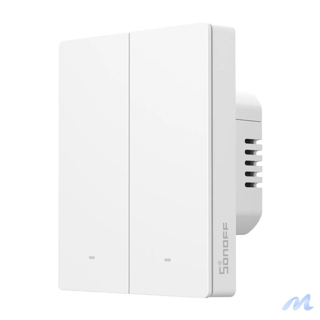 SONOFF M5-2C-80W WiFi Matter smart wall switch (2-channel, for frame)