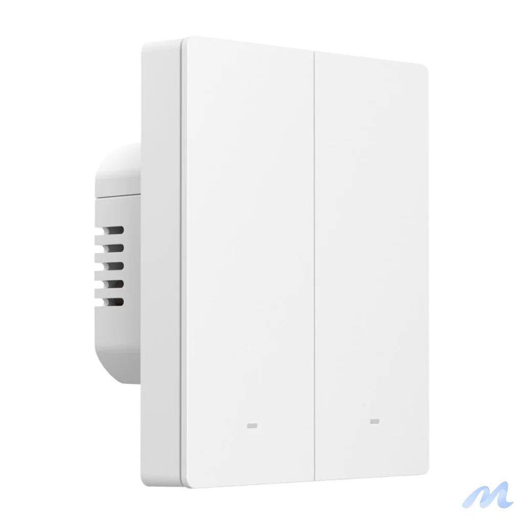 SONOFF M5-2C-80W WiFi Matter smart wall switch (2-channel, for frame)