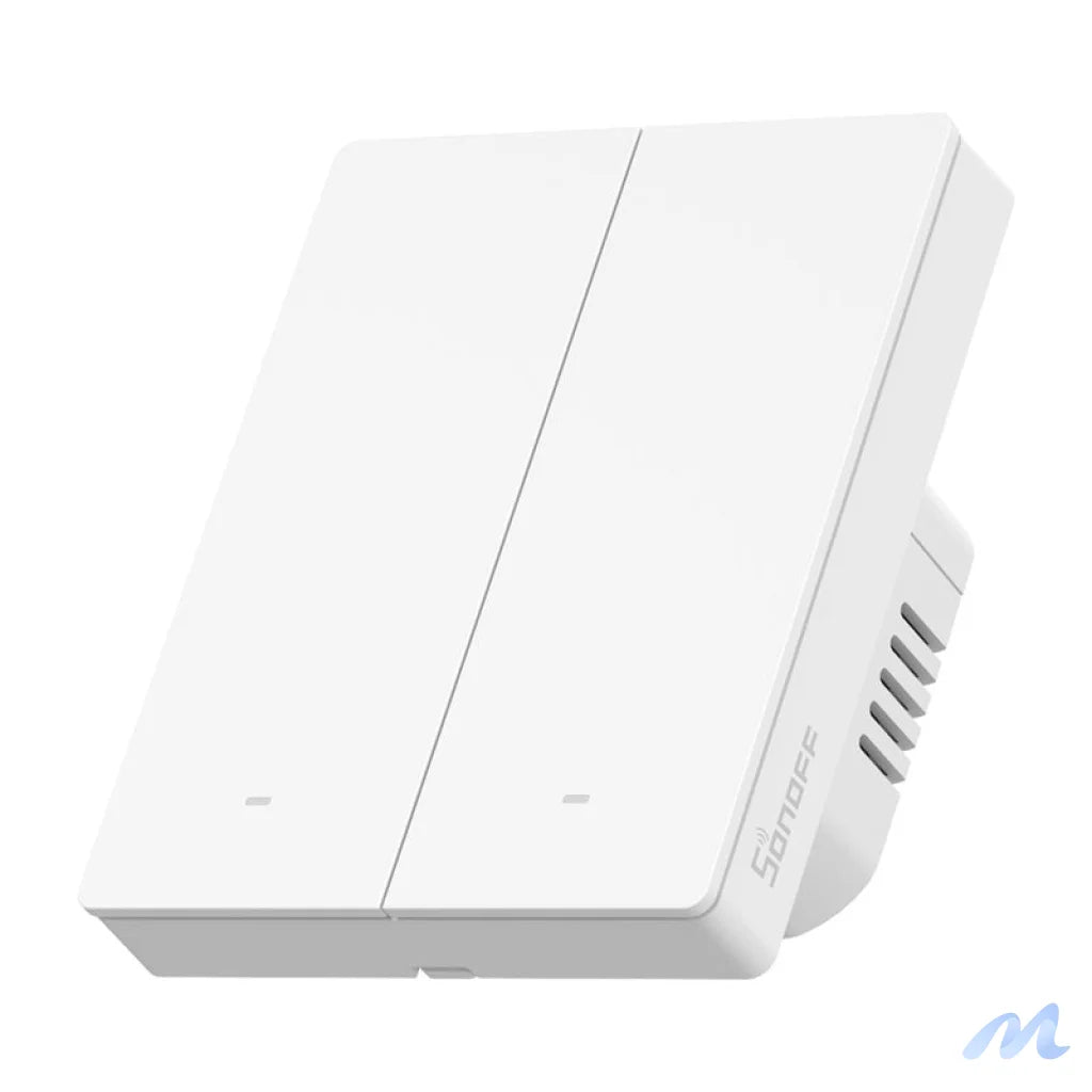 SONOFF M5-2C-80W WiFi Matter smart wall switch (2-channel, for frame)