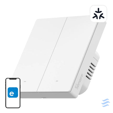 SONOFF M5 2C 86W WiFi Matter smart wall switch (2 channel) Switches