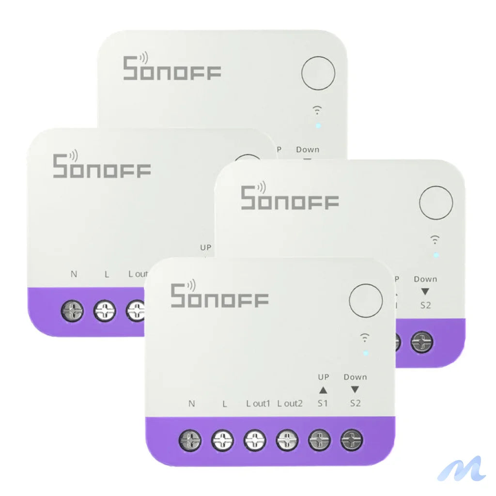 Sonoff MINI-RBS WiFi Smart Mini Roller Shutter Switch (4 pcs.)