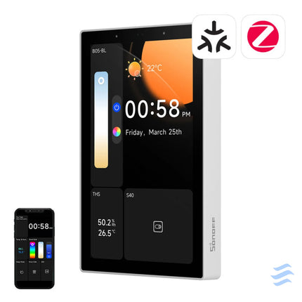 SONOFF NSPanel Pro 120 Smart Control Panel Matter WiFi/Bluetooth/ZigBee (white) Control panels
