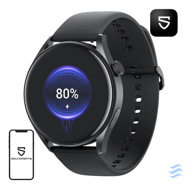 Soundpeats Watch4 smartwatch (black) Smartwatches