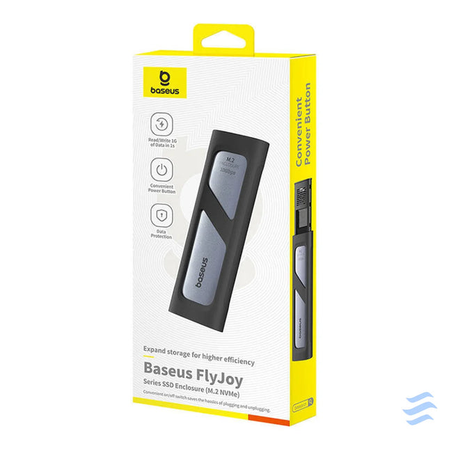 SSD Enclosure Baseus FlyJoy (grey) Drive enclosures