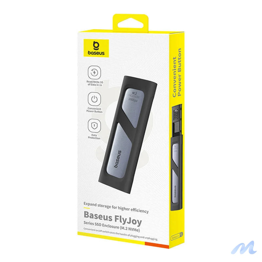 SSD Enclosure Baseus FlyJoy (grey)